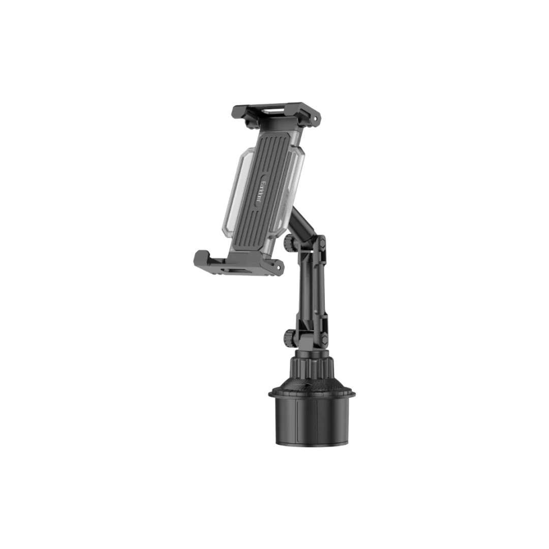 EARIDOM FOR TABLET AND PHONE CAR CUP MOUNT HOLDER - ستاند سيارة للهواتف والتابلت (4.7–13 إنش)
